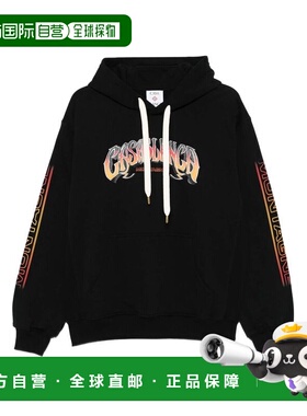 1h可退 香港直邮Casablanca 男士 卫衣 JTP29201BLACK black黑色