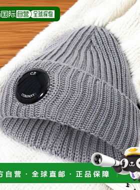 韩国直邮CP COMPANY 细美利奴羊毛徽标便帽 (19CMAC739A 005509A