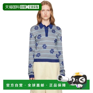 Polo 女士 蓝色提花 POMD0036Q0UFC3 衫 Marni 香港直邮潮奢 玛尼