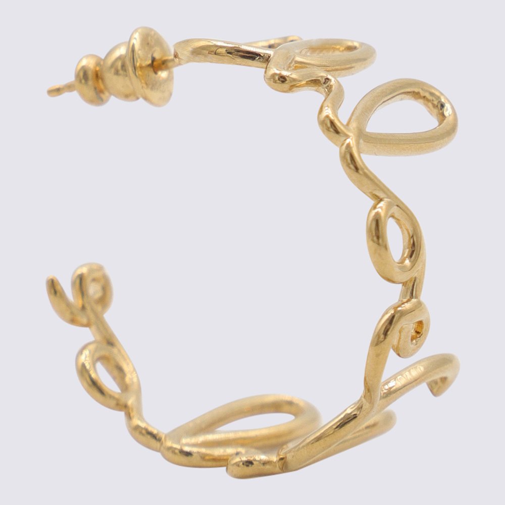 CHLOÉ 女士耳饰 CHC24WFE04CB79DC SS2025 金色 CHLOE RINGS