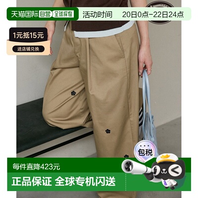 1h可退 日本直邮MARY QUANT × Dickies × PUBLUX 女士 花卉刺绣