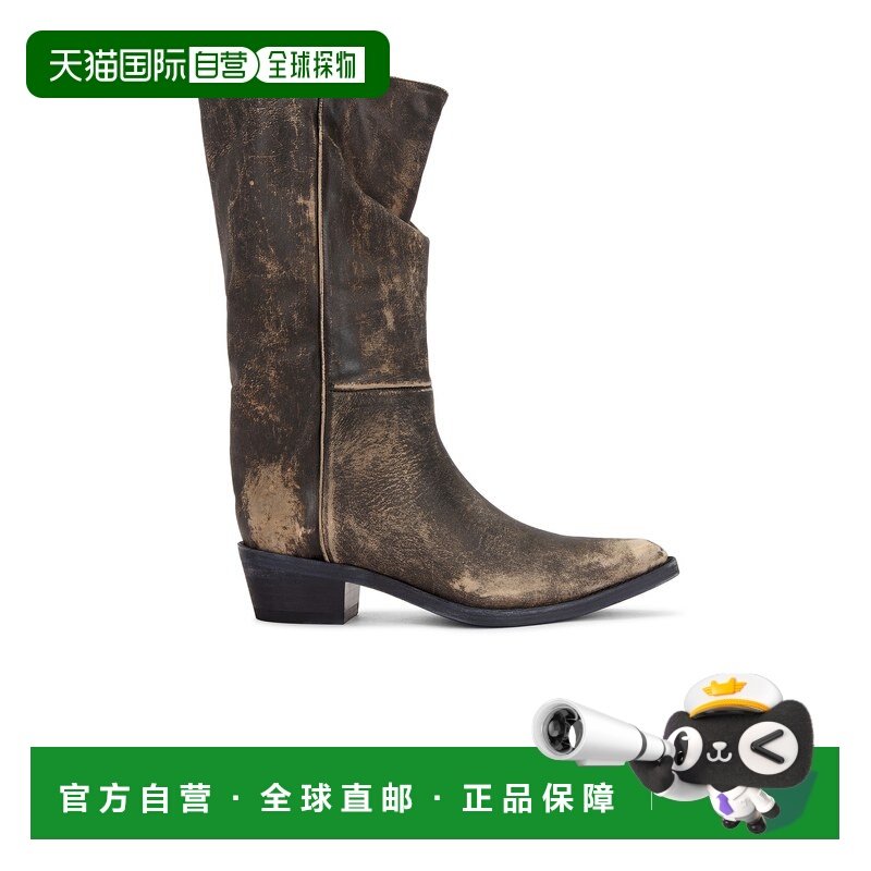 1h可退 香港直邮KHAITE 女士 Clive 35 靴子 F1105944 black黑色,女鞋,时装靴,淘宝优惠券,粉丝福利购,淘宝优惠卷