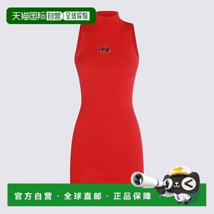 女士连衣裙 Diesel A123960DLAX42A 红色 Dres 香港直邮DIESEL