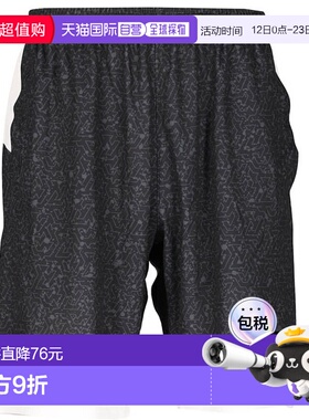 日本直邮DALPONTE 热升华印花训练裤足球短裤DPZ0441-黑色