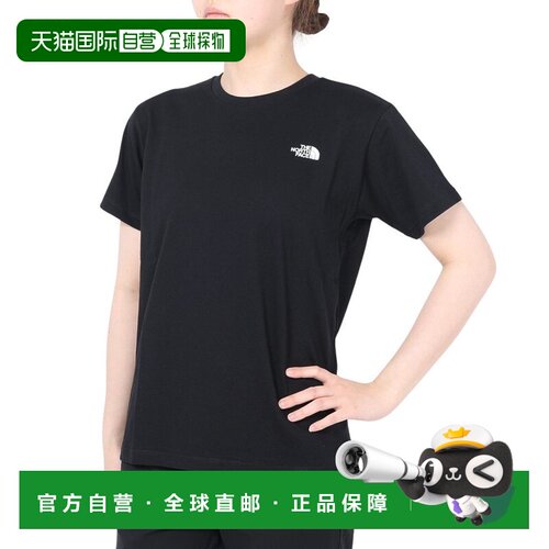 日本直邮THE NORTH FACE/北面T恤短袖宽松印花T恤女款NTW32333X-K