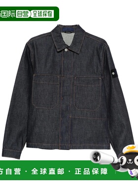 香港直邮Stone Island 长袖牛仔夹克外套 K2S15Q100027S00J8