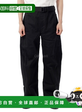 韩国直邮Lemaire 扭纹腰带裤 (PA326 LD1055 999) 牛仔裤直筒裤