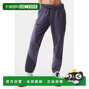 u5018rIvory 香港直邮alo 男女同款 光滑蓬松波浪运动长裤 yoga