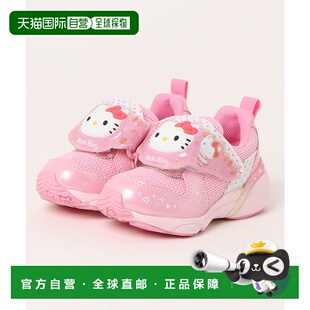 日本直邮MoonStar 儿童款 运动鞋 发光闪亮洛丽塔风格 1h可退