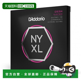 日本直邮达达里奥电吉他弦NYXL strandberg0．009 ．084 NYXL0984