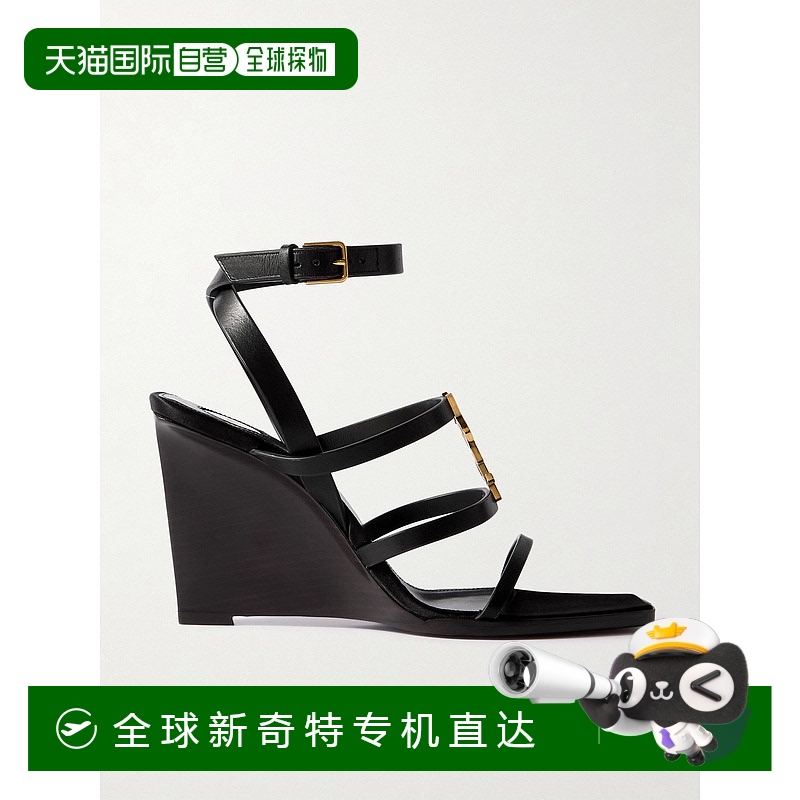1h可退 香港直邮潮奢 Saint Laurent 圣罗兰 女士 CASSANDRA坡跟