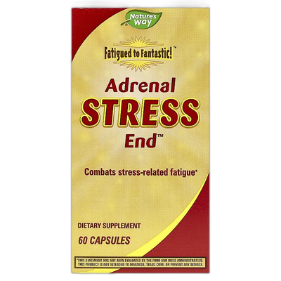 香港直发Nature's Way荷尔蒙分泌胶囊肾上腺膳食补充剂60粒