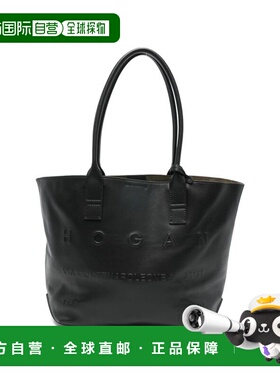 1h可退 香港直邮潮奢 Hogan 女士 Bags 黑色托特包 KBW01TA0200TZ