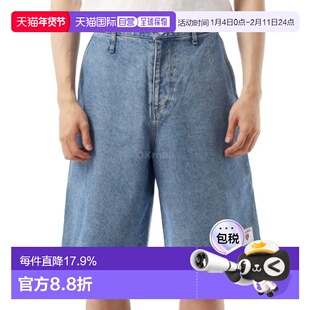 韩国直邮HUMAN MADE 牛仔画家短裤（HM29PT017 靛蓝） 短裤