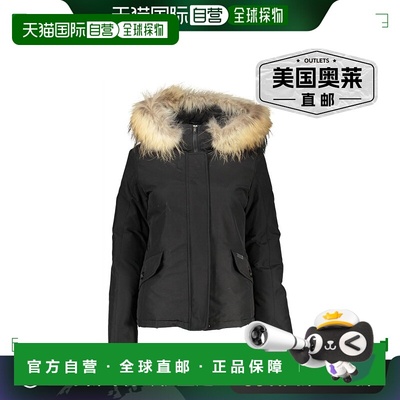 Woolrich 棉质夹克和女士外套 - 黑色 【美国奥莱】直发
