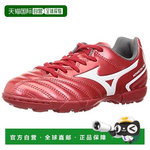 【日本直邮】Mizuno美津浓 足球运动鞋 红 x 白  19cm 3E  P1GE22