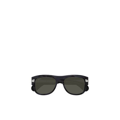 GUCCI 男士太阳镜 GG1517S007 AW2024 黑色 几何太阳眼镜