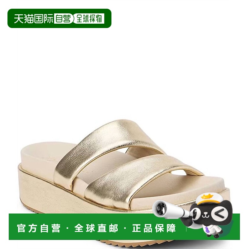 自营matisse金黄色女式Blaine厚底凉鞋 美国奥莱直发