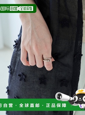 1h可退 日本直邮FREAK'S STORE 女士双环不锈钢戒指 118835770000
