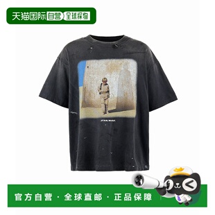 1h可退 日本直邮SAINT Mxxxxxx 男士复古印花T恤 SMHR80000C63