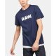 Star Raw Holorn 美国直邮G 图案徽标圆领 男士 RAW 恤