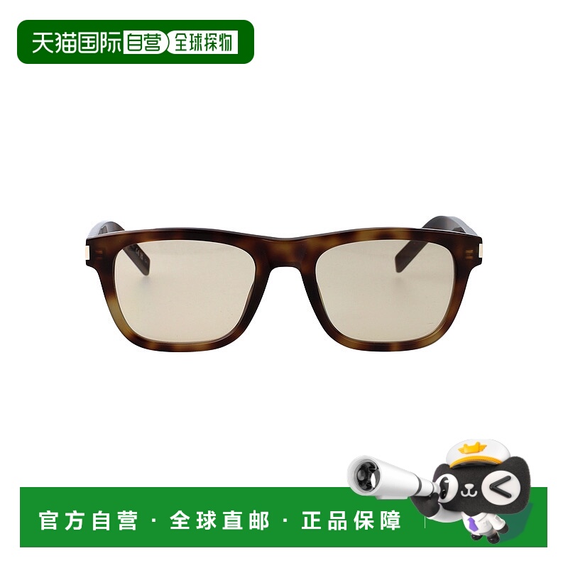 1h可退 香港直邮SAINT LAURENT 女士眼镜 SL819005 CO 棕色