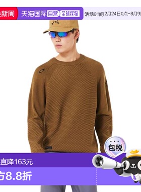 日本直邮OAKLEY 长袖 SKULL SURFACE SWEATER 圆领高尔夫运动衫