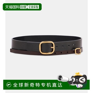 女士 1h可退 罗意威 香港直邮潮奢 多晶石皮带腰带 LOEWE