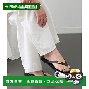 1h可退 日本直邮CAMINANDO 女士金属饰方头夹脚凉鞋 250935100025