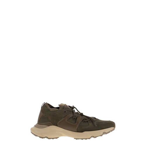 TOD'S 男士休闲鞋 XXM54C0JP20UM8RT17 AW2025 男鞋运动鞋军绿色
