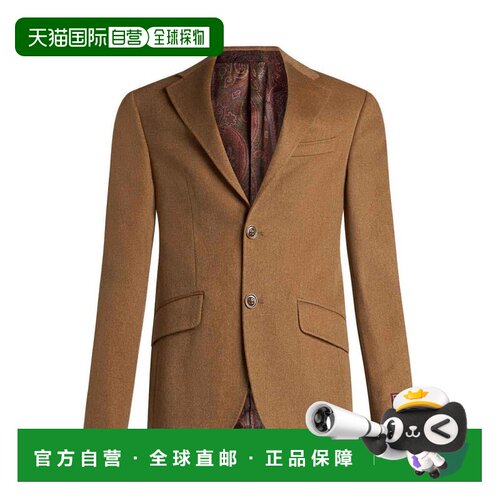 香港直邮ETRO 男士夹克 MRCA002899TU2H8M0289 SS2026 棕色