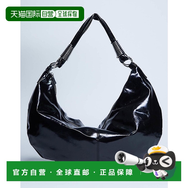 1h可退 香港直邮潮奢 Topshop 女士 Sloane scoop 金属配件肩包()