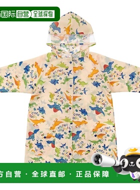 【日本直邮】斯凯达 儿童雨衣书包 110-125cm 恐龙 RACO1M