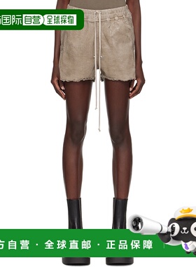 香港直邮Rick Owens Gabe抽绳牛仔短裤 RO01D2387HSCF