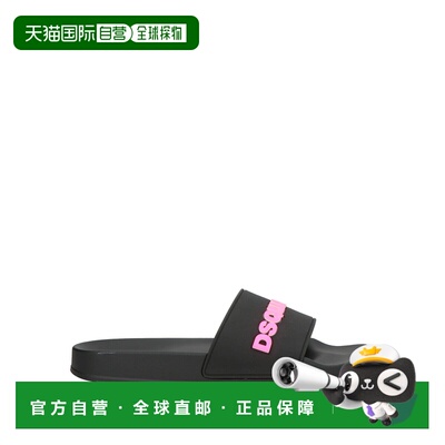香港直邮Dsquared2 二次方 女士 凉鞋 black黑色 舒适时尚