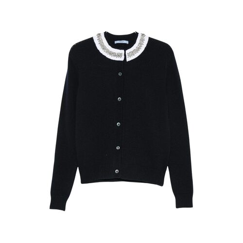香港直邮PRADA 女士针织衫 P25O516556F0008 AW2026 蓝色 CARDIGA
