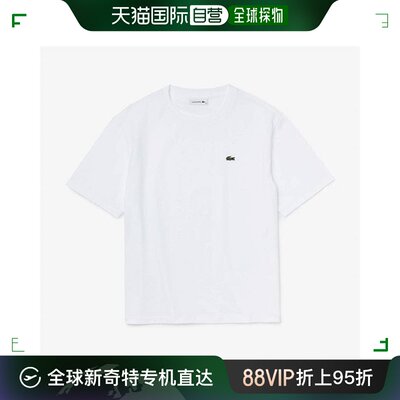 香港直邮潮奢 Lacoste 法国鳄鱼 女士 经典款T恤