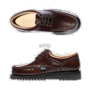 韩国直邮Paraboot休闲鞋棕色防滑平底圆头舒适皮革百搭7864 01