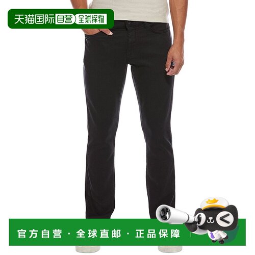 自营John Varvatos Bowery修身直筒裤-黑色 休闲裤美国奥莱直发