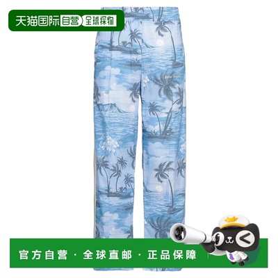 1h可退 香港直邮Palm Angels 棕榈天使 男士 休闲长裤 blue蓝色