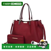 红色 自营 美国奥莱直发 collectionKane 公文包带钱包 mia