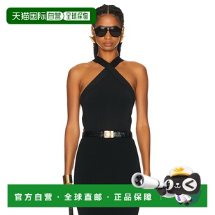 香港直邮Saint Laurent 圣罗兰 女士 露背针织连体衣 765457Y76JN