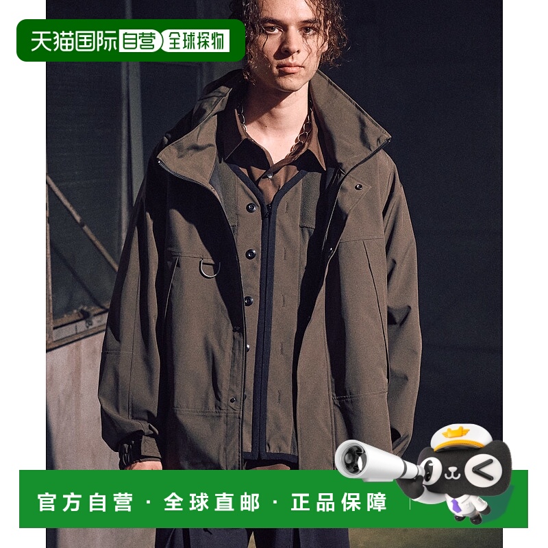 1h可退 日本直邮Casper John 男装 三层面料轻量防风夹克 内胆可