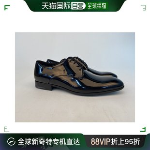 ARMANI 男士 黑色漆皮系带皮鞋 000 香港直邮GIORGIO X2C055 XC773