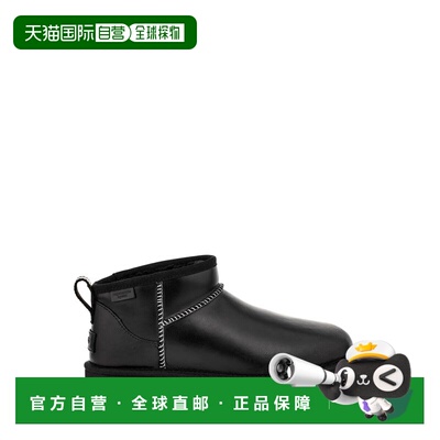 1h可退 香港直邮潮奢 Ugg 女士 UGG 经典迷你 LTHR Regen 靴 1163