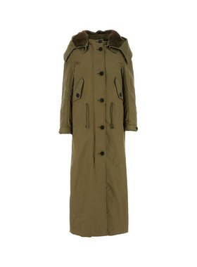 Prada 普拉达 女士 系扣抽绳长外套 292160S23213PG