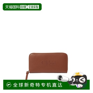 AW2024 1h可退 C23AP970I10247 香港直邮CHLOÉ 棕色 女士钱包