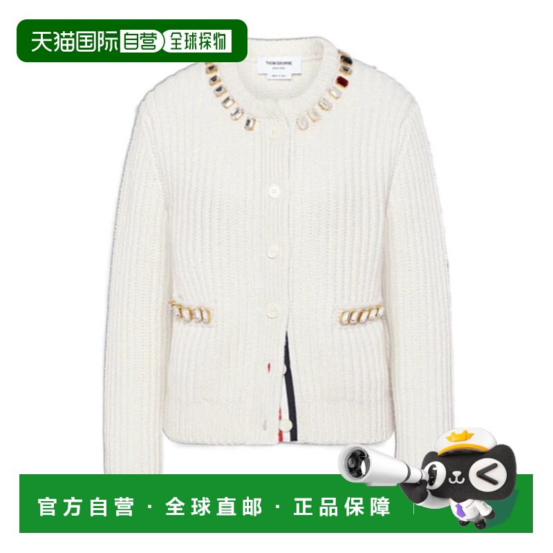 1h可退 香港直邮THOM BROWNE 女士针织衫 FKC673EY2001100 AW2025