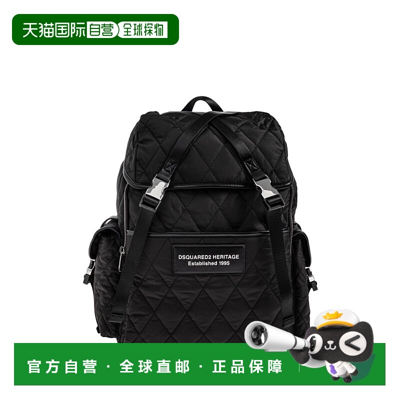 1h可退 香港直邮DSQUARED2 男士双肩包 BPM0122117023802124 AW20