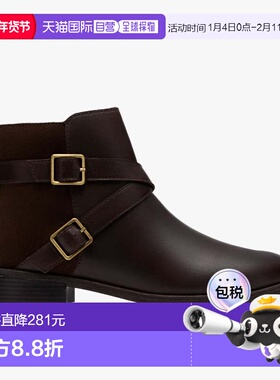 日本直邮Clarks其乐 Havisham Bay 皮革 时尚潮流复古简约通勤户